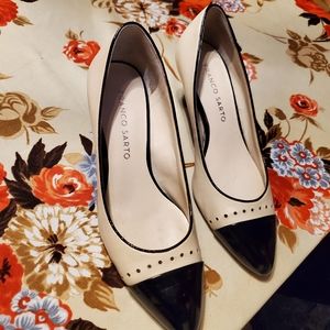 Beautiful Franco sarto kitten heels please read description size 5
